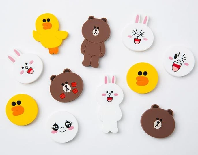 pvc rubber fridge magnets