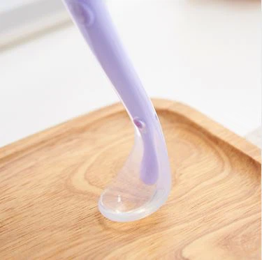 Silicone Baby Spoon Feeding BPA Free Utensils