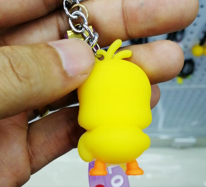 Double-side 3D Design Soft Pvc Keychain