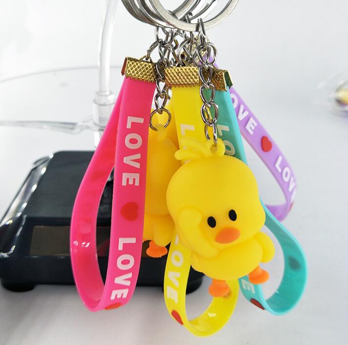 Double-side 3D Design Soft Pvc Keychain