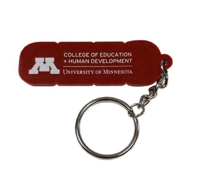 Silicone Soft Pvc Sports Style Key Chain Holder Rubber 3d