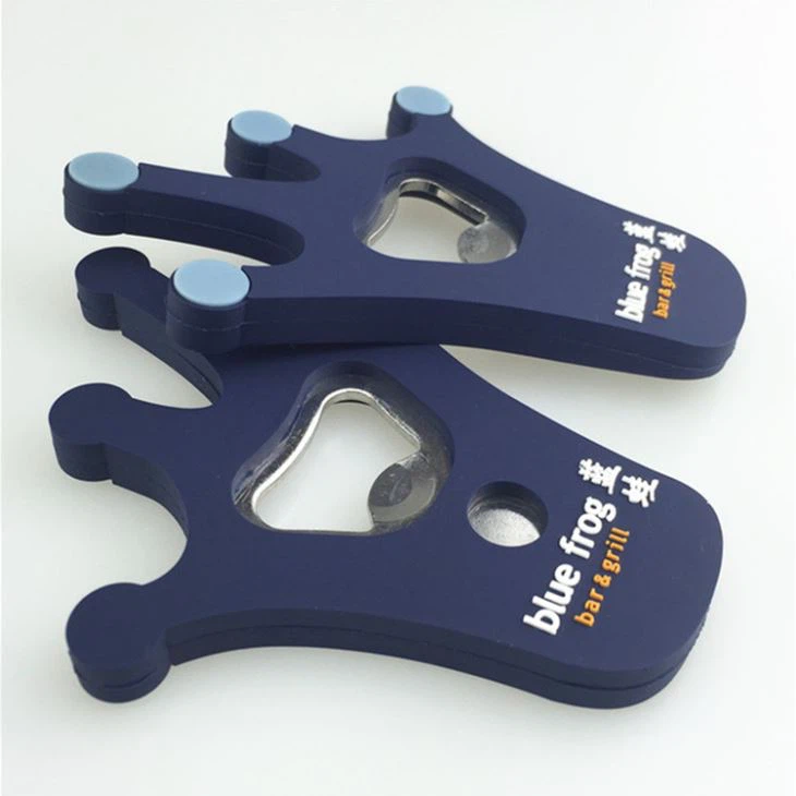 Souvenir Soft PVC Frog Palm Bottle Openers