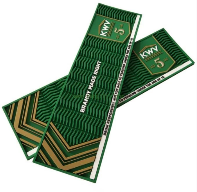 PVC Bar Runner Anti-Spill Non-Toxic Soft Rubber Bar Mats