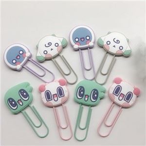 3D Soft Pvc Paper Clips Силиконовые закладки для офиса