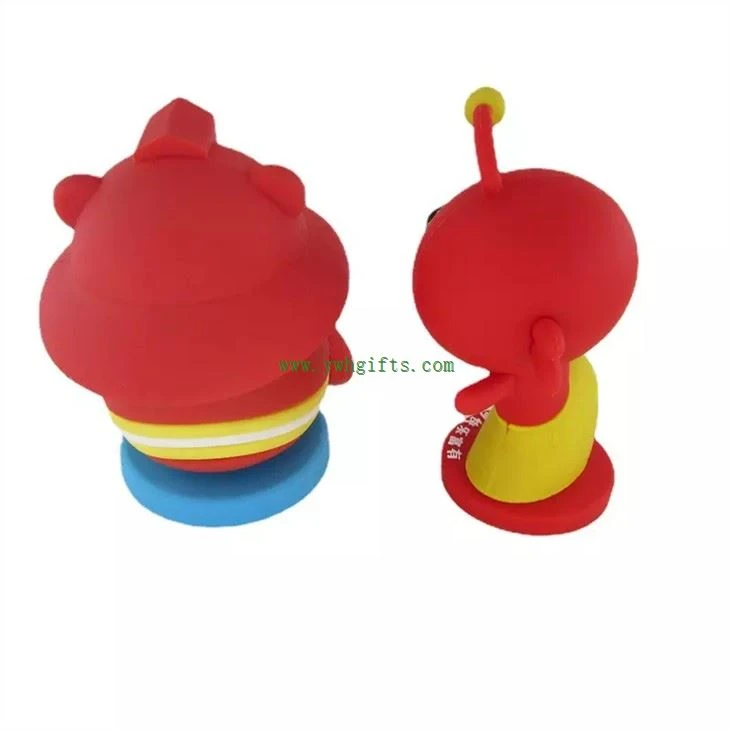 Silicone Doll Key Chain PVC Character 3d Keychains